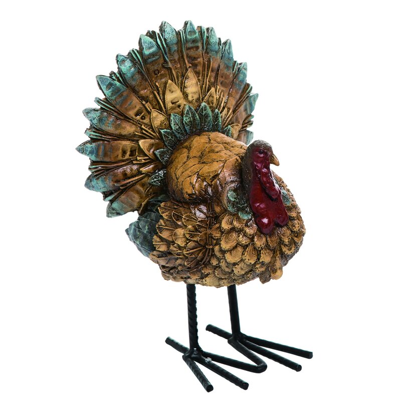 resin turkey statue